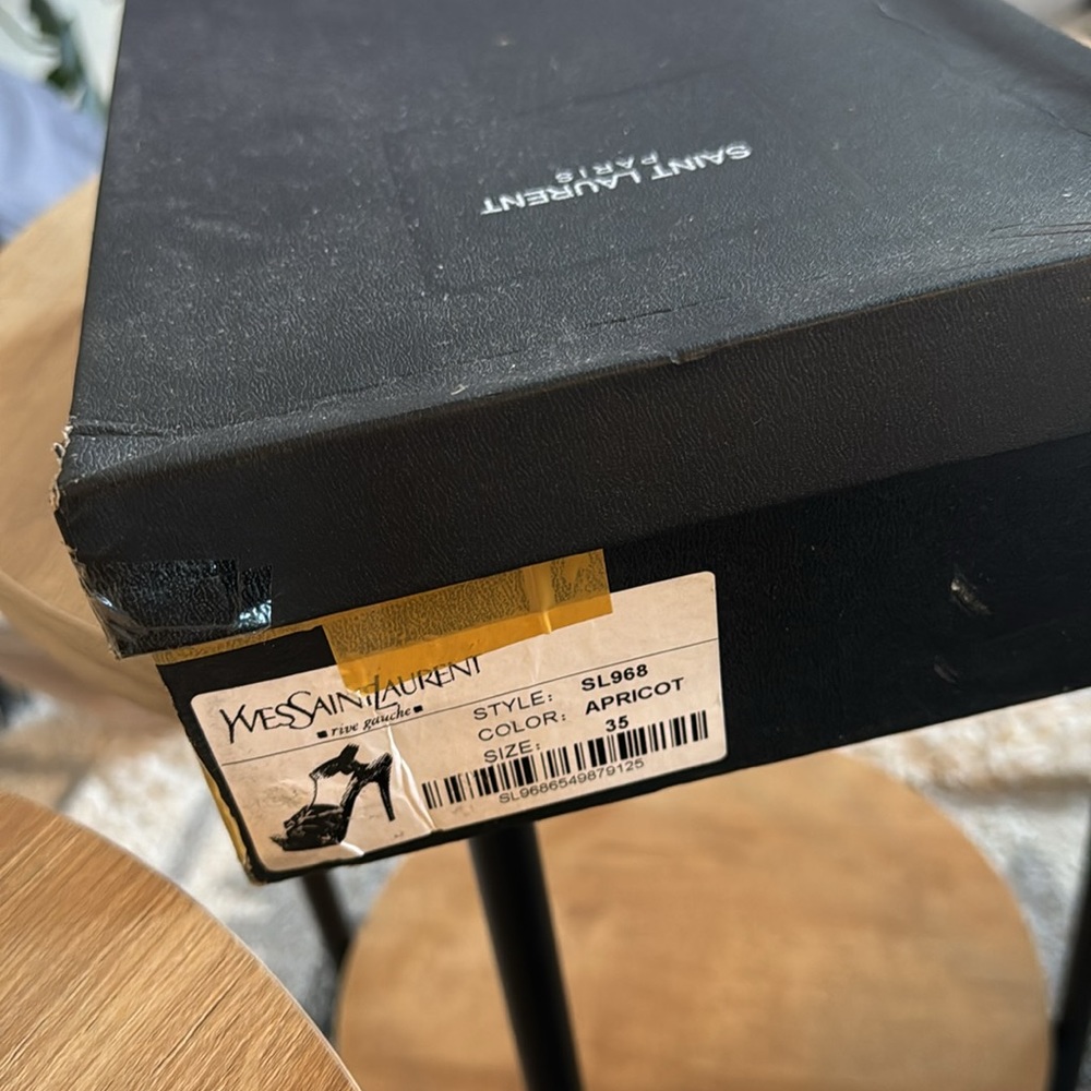 YSL Tribute Leather Platform Heels EU 35 - Picture 9 of 9